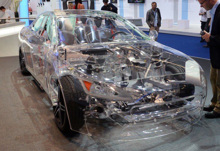 Прозрачный автомобиль